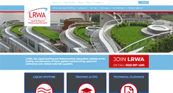 Desktop Screenshot of lrwa.org.uk