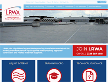 Tablet Screenshot of lrwa.org.uk